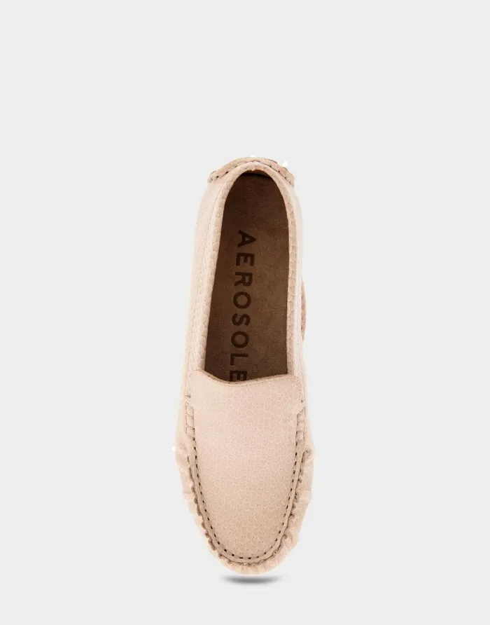 Aerosoles Comfortable Women039s Driver In Cipria Snake Faux Leather Cipria Snake Faux Leather Women Loafers