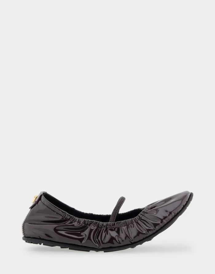 Aerosoles Comfortable Women039s Foldable Ballet Flat In Brown Patent Faux Leather Java Patent Faux Leather Women Dress Aerosoles Comfortable Women039s Foldable Ballet Flat In Brown Patent Faux Leather Java Patent Faux Leather Women Dress