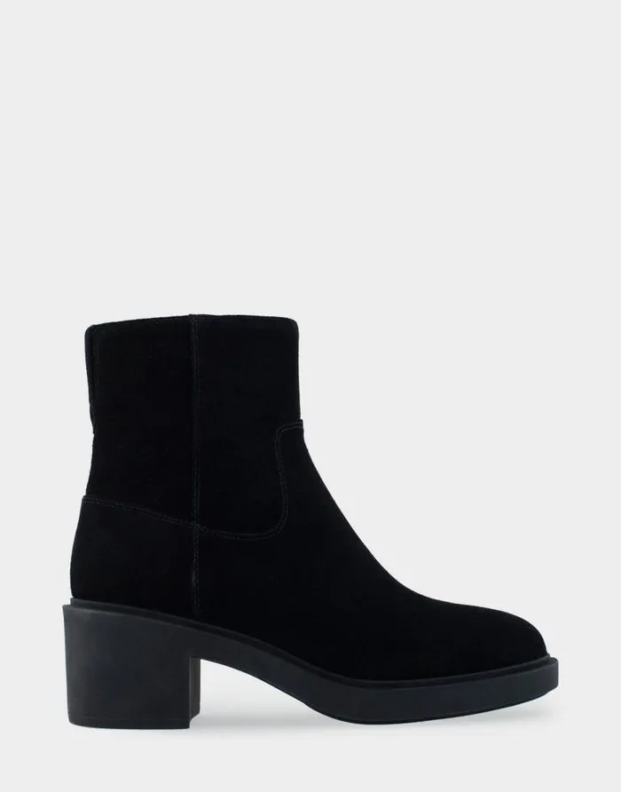 Aerosoles Comfortable Women039s Heeled Ankle Boot In Black Genuine Suede Black Genuine Suede Women Heeled Boots Aerosoles Comfortable Women039s Heeled Ankle Boot In Black Genuine Suede Black Genuine Suede Women Heeled Boots
