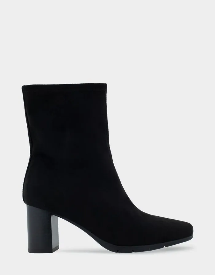 Aerosoles Comfortable Women039s Heeled Ankle Boot In Black Stretch Gabardine Black Stretch Gabardine Women Heeled Boots Aerosoles Comfortable Women039s Heeled Ankle Boot In Black Stretch Gabardine Black Stretch Gabardine Women Heeled Boots