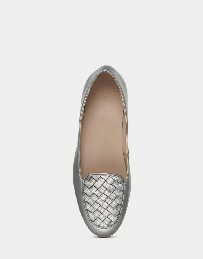 Aerosoles Comfortable Women039s Loafer In Silver Faux Leather Silver Faux Leather Women Clogs and Mules Aerosoles Comfortable Women039s Loafer In Silver Faux Leather Silver Faux Leather Women Clogs and Mules