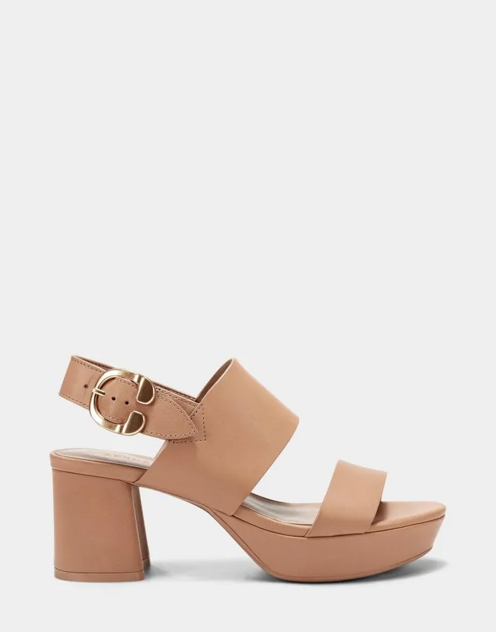 Aerosoles Comfortable Women039s Sandal In Nude Genuine Leather Nude Leather Women Platforms Aerosoles Comfortable Women039s Sandal In Nude Genuine Leather Nude Leather Women Platforms