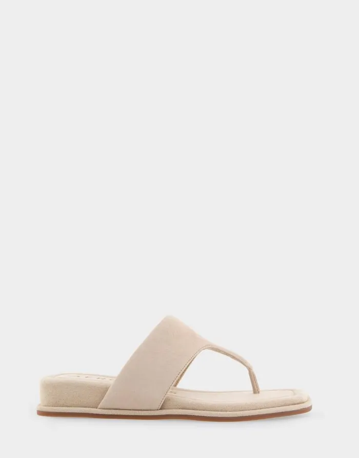Aerosoles Comfortable Women039s Thong Mini Wedge Sandal In Pale Khaki Suede Pale Khaki Suede Women Clogs and Mules Aerosoles Comfortable Women039s Thong Mini Wedge Sandal In Pale Khaki Suede Pale Khaki Suede Women Clogs and Mules