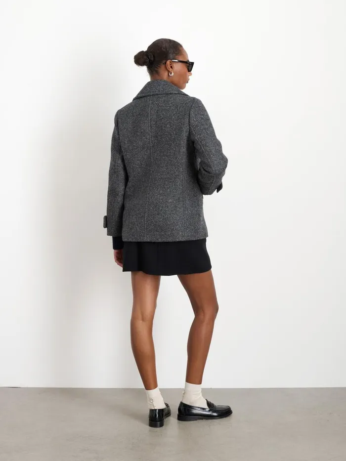 Alex Mill Jackets Outerwear Women Grace Peacoat In Itallian Twill Double Wool