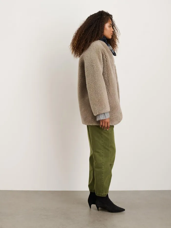 Alex Mill Jackets Outerwear Women Owen Barry Mae Shearling Coat