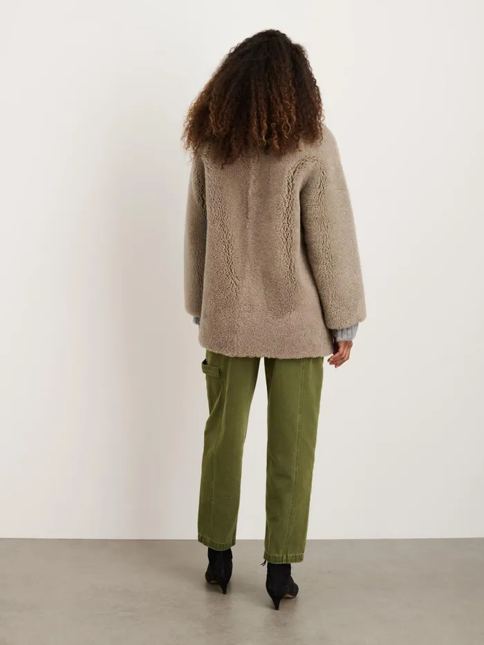 Alex Mill Jackets Outerwear Women Owen Barry Mae Shearling Coat