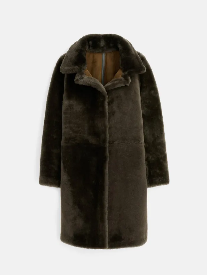 Alex Mill Jackets Outerwear Women Owen Barry Shearling Dorset Coat