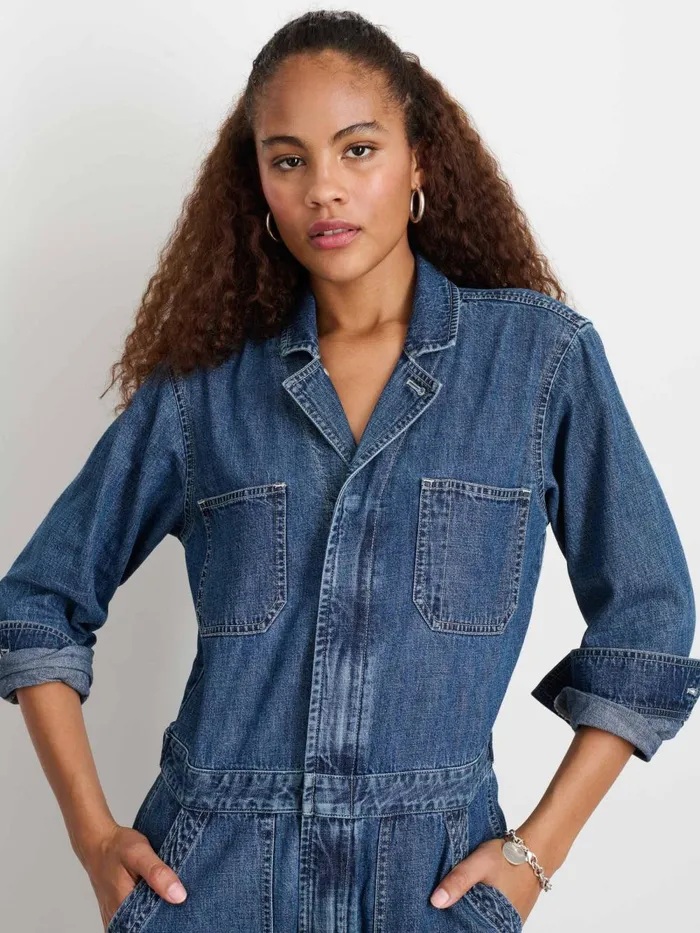 Alex Mill Jumpsuits Women Shoreditch Jumpsuit In Denim
