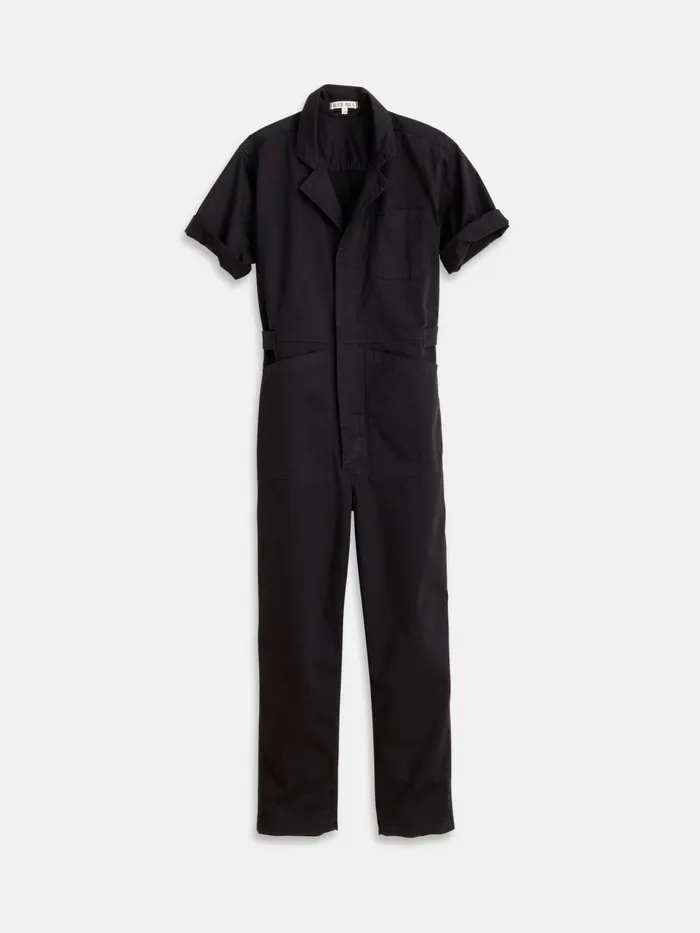 Alex Mill Jumpsuits Women Standard Short Sleeve Jumpsuit Black