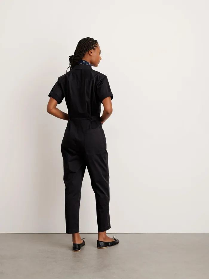Alex Mill Jumpsuits Women Standard Short Sleeve Jumpsuit Black