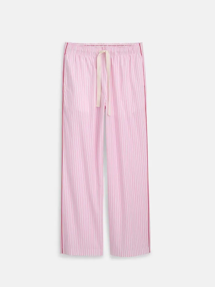 Alex Mill Pajamas Slippers Men P039jimmies Sleep Pant In Stripe Pink Stripe