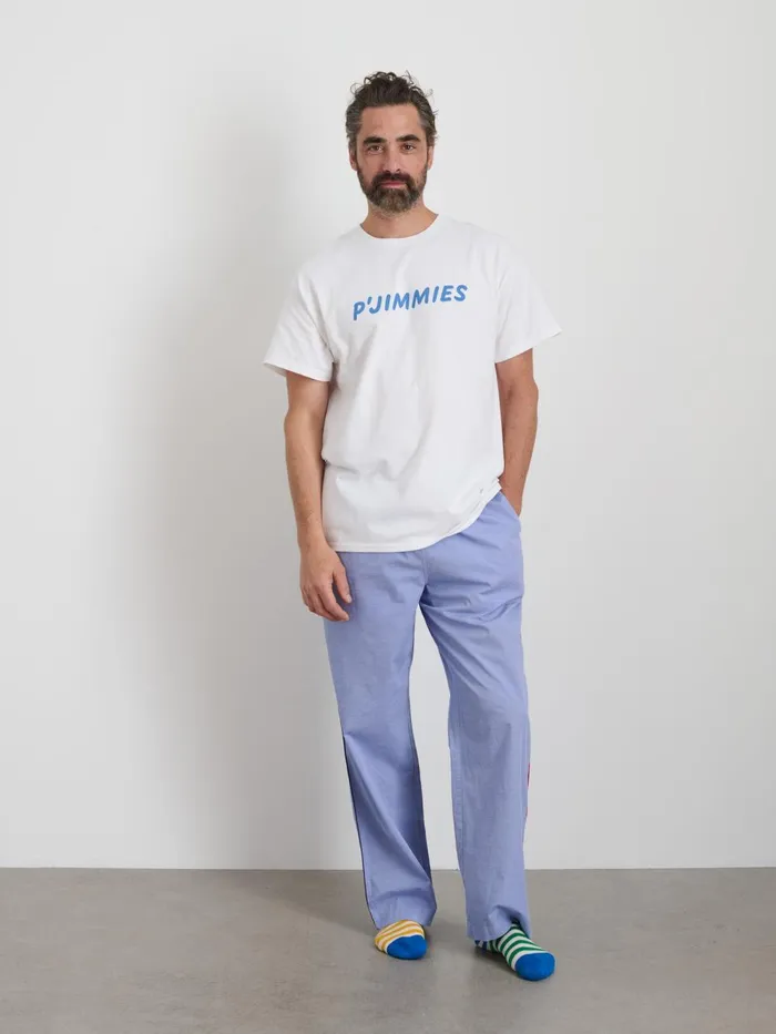 Alex Mill Pajamas Slippers Women P039jimmies Sleep Tee White