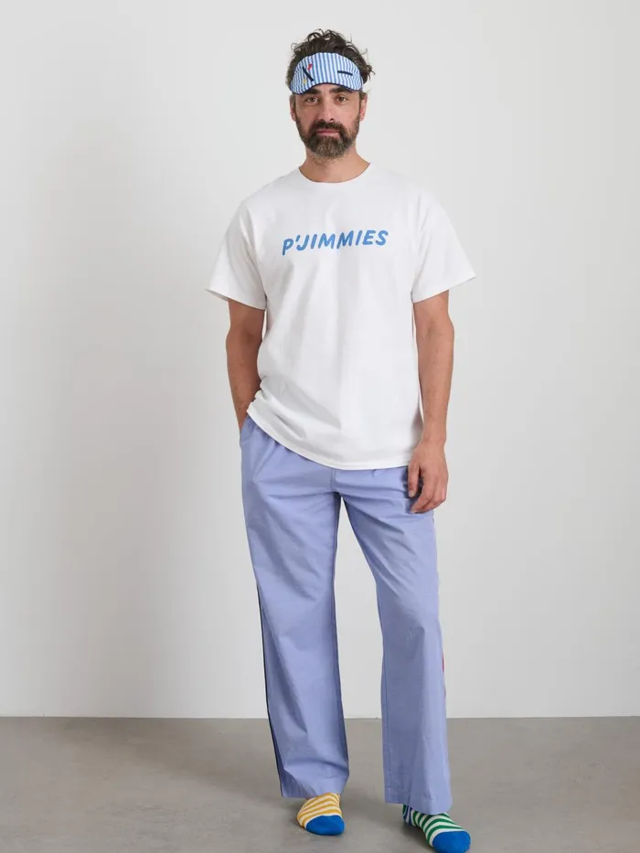 Alex Mill Pajamas Slippers Women P039jimmies Sleep Tee White