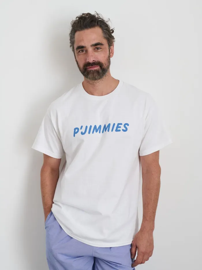 Alex Mill Pajamas Slippers Women P039jimmies Sleep Tee White