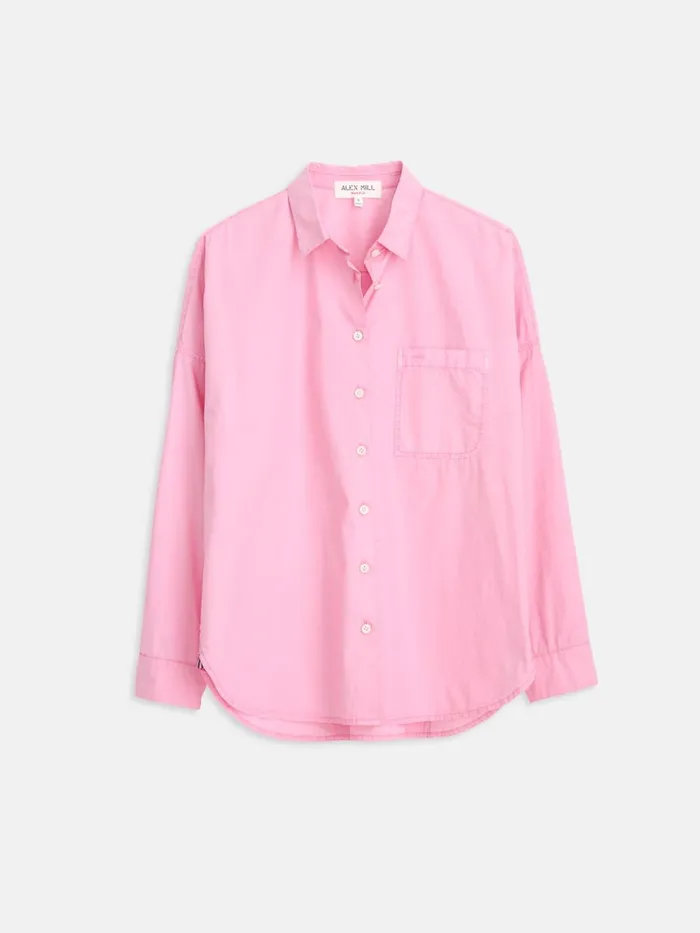Alex Mill Shirts Tops Women Jo Shirt In Cotton Poplin Sakura