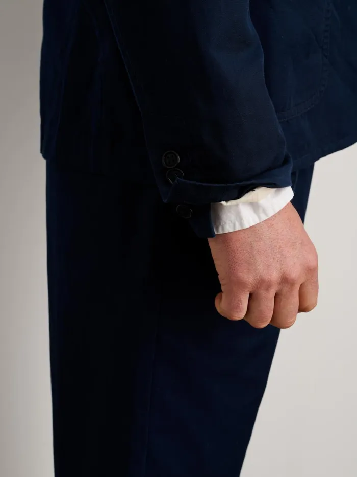 Alex Mill Suiting Blazers Men Mercer Blazer In Cotton Linen Dark Navy
