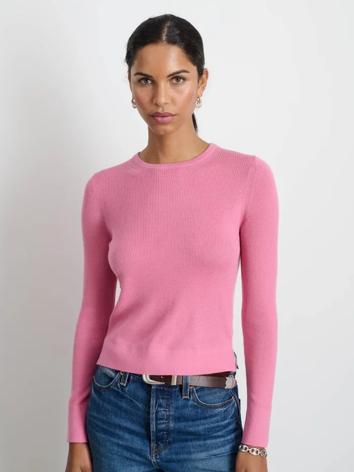 Alex Mill Sweaters Women Ava Sweater Tee Pink Alex Mill Sweaters Women Ava Sweater Tee Pink
