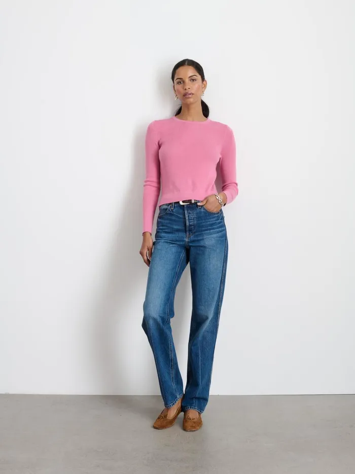 Alex Mill Sweaters Women Ava Sweater Tee Pink Alex Mill Sweaters Women Ava Sweater Tee Pink