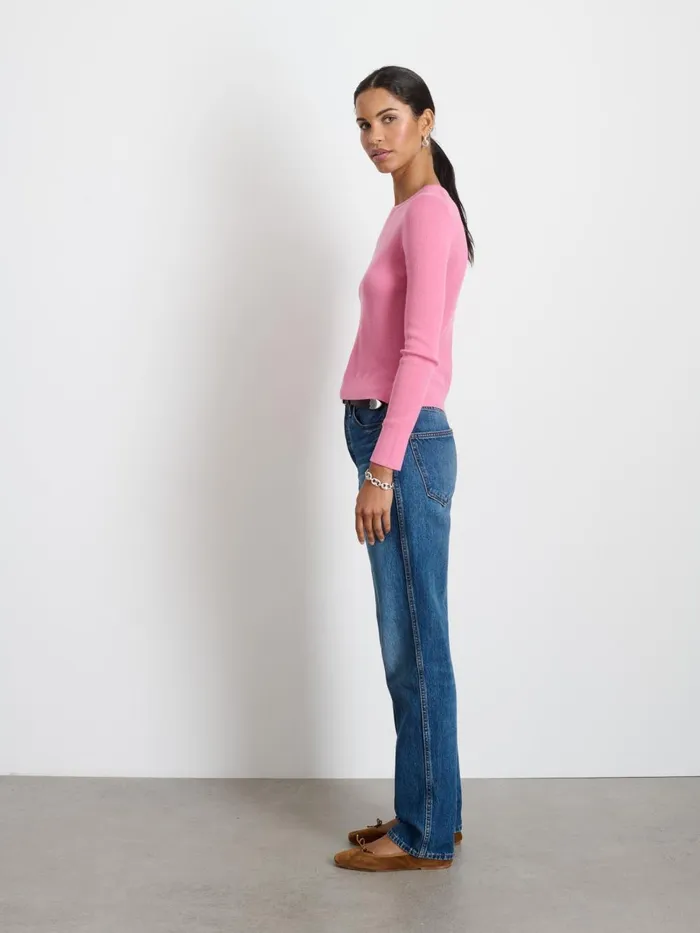 Alex Mill Sweaters Women Ava Sweater Tee Pink Alex Mill Sweaters Women Ava Sweater Tee Pink
