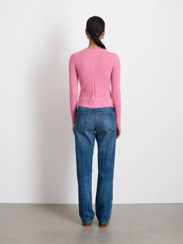 Alex Mill Sweaters Women Ava Sweater Tee Pink Alex Mill Sweaters Women Ava Sweater Tee Pink