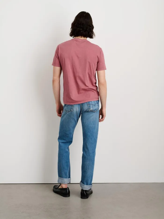 Alex Mill Tees Polos Men Lightweight Mercer Tee Currant