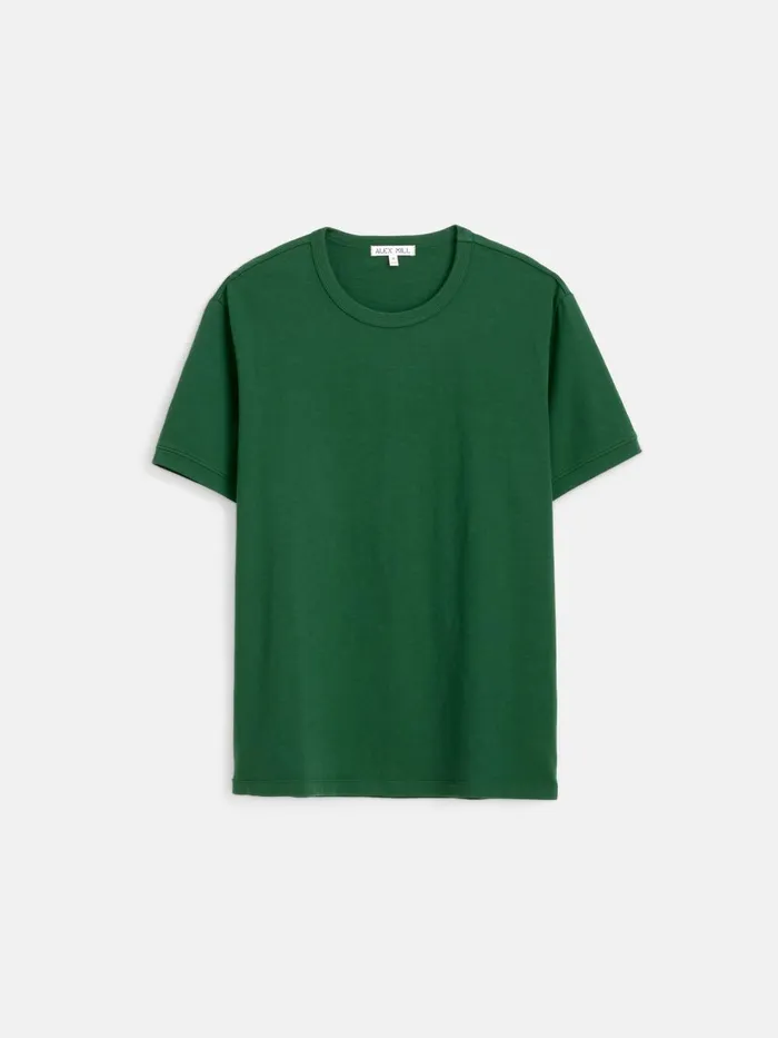Alex Mill Tees Polos Men Standard TShirt In Slub Cotton Emerald