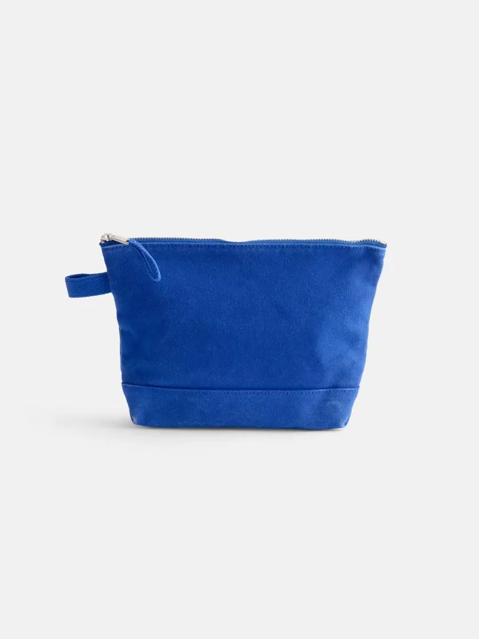 Alex Mill Women The Perfect Canvas Pouch Cobalt