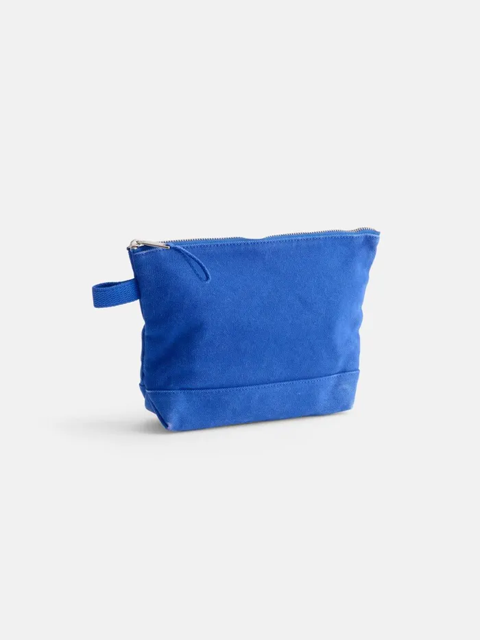 Alex Mill Women The Perfect Canvas Pouch Cobalt