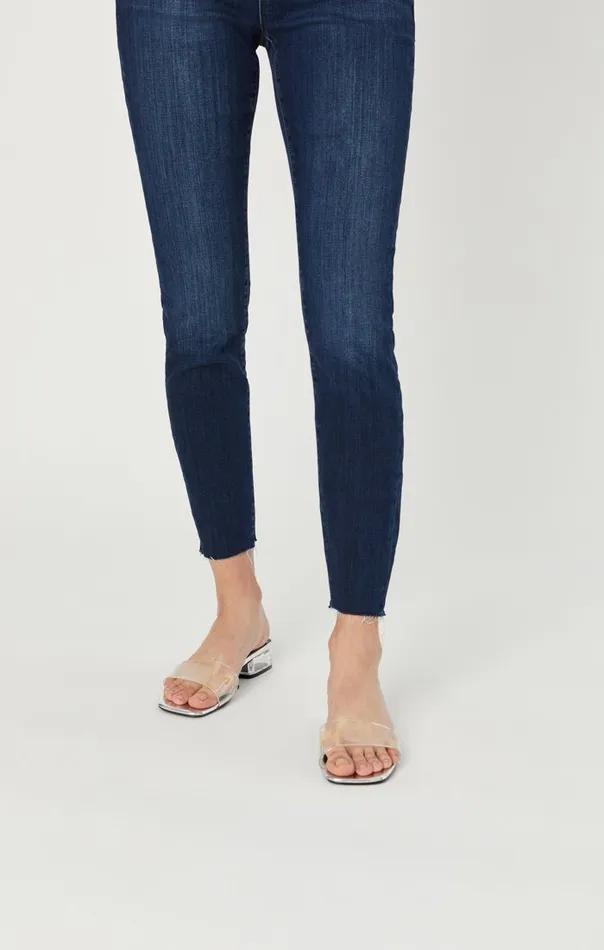 Alissa Ankle Super Skinny In Dark Brushed Fringe Supersoft Women Mavi Jeans Denim Alissa Ankle Super Skinny In Dark Brushed Fringe Supersoft Women Mavi Jeans Denim