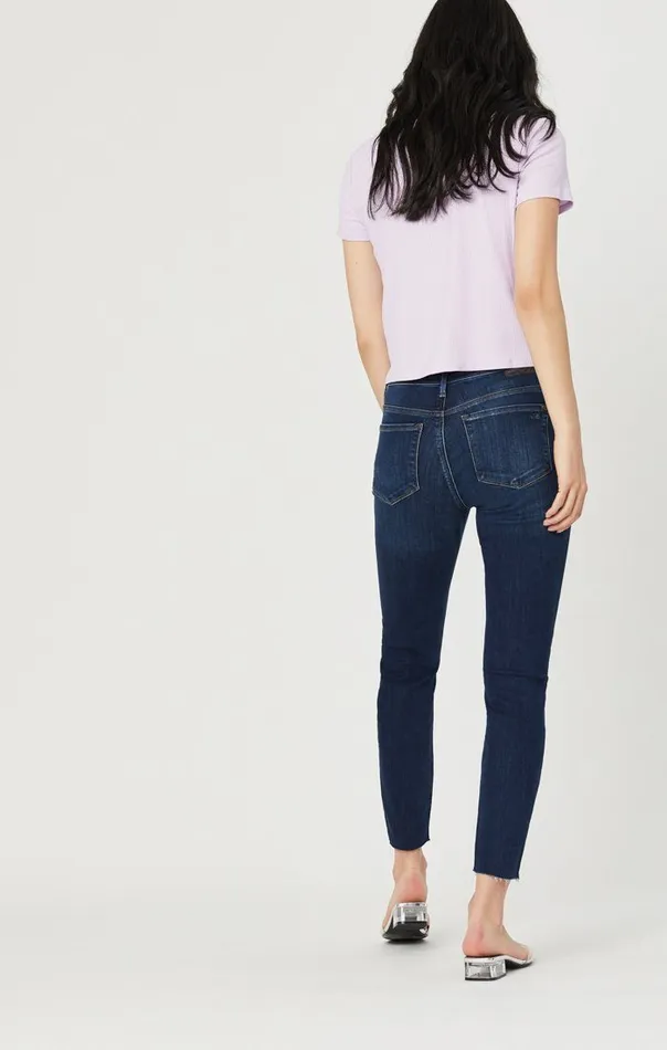 Alissa Ankle Super Skinny In Dark Brushed Fringe Supersoft Women Mavi Jeans Denim Alissa Ankle Super Skinny In Dark Brushed Fringe Supersoft Women Mavi Jeans Denim
