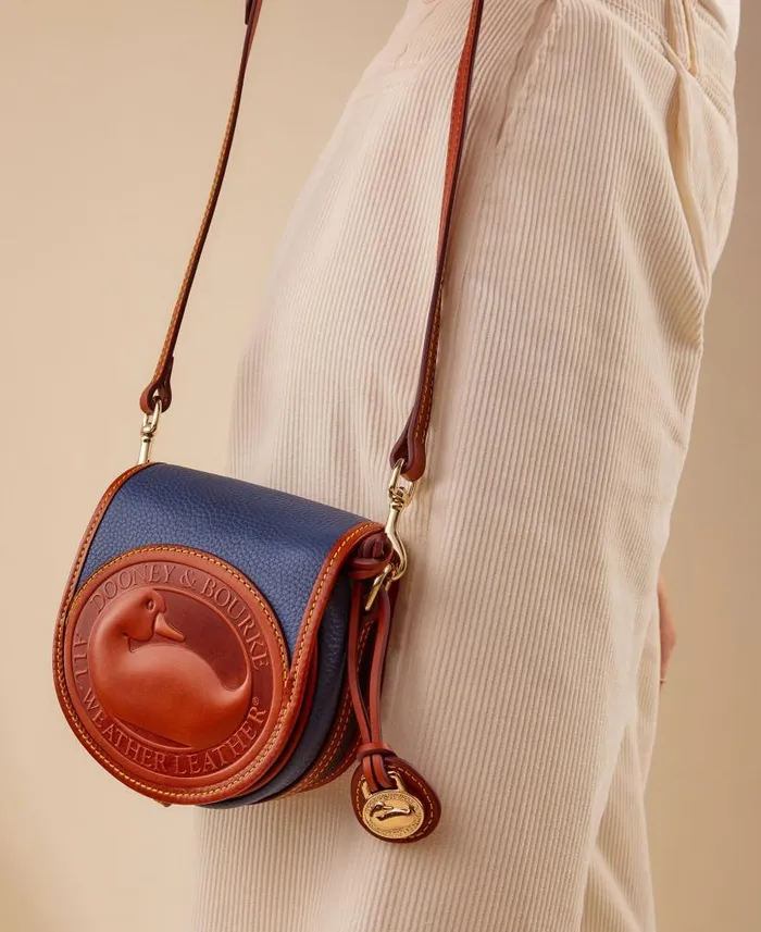 All Weather Leather 2 Duck Bag Brown Tmoro Woman Dooney and Bourke Crossbodies All Weather Leather 2 Duck Bag Brown Tmoro Woman Dooney and Bourke Crossbodies