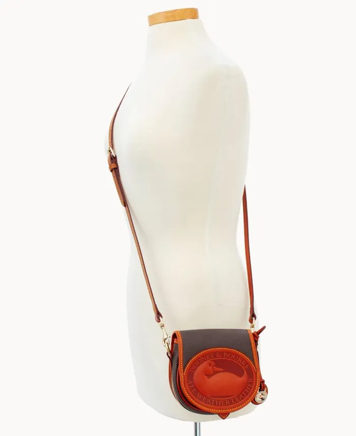 All Weather Leather 2 Duck Bag Brown Tmoro Woman Dooney and Bourke Crossbodies All Weather Leather 2 Duck Bag Brown Tmoro Woman Dooney and Bourke Crossbodies