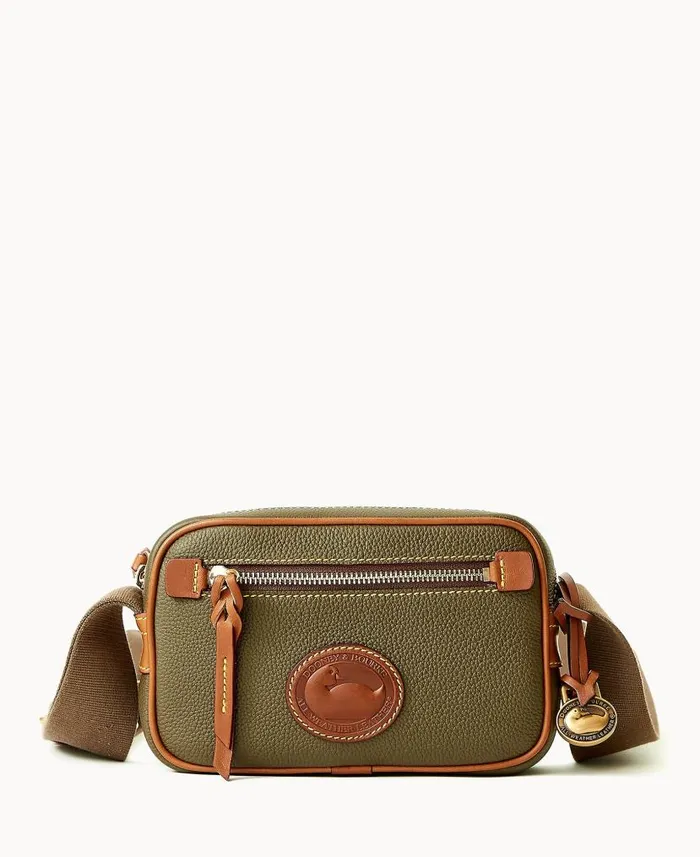 All Weather Leather 30 Camera Crossbody 20 Green Woman Dooney and Bourke Crossbodies All Weather Leather 30 Camera Crossbody 20 Green Woman Dooney and Bourke Crossbodies