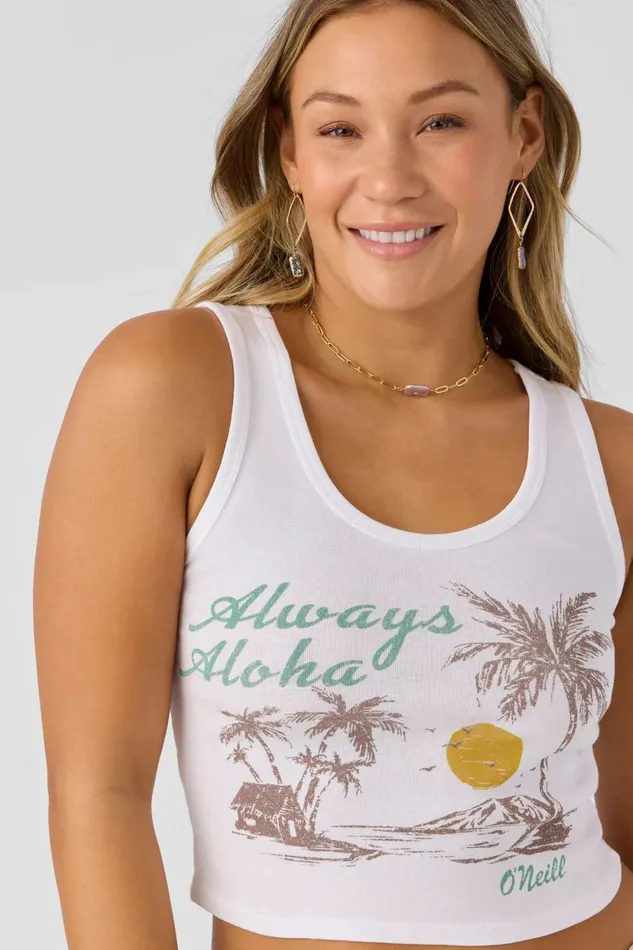 ALWAYS ALOHA TANK Women O039NEILL Clothing