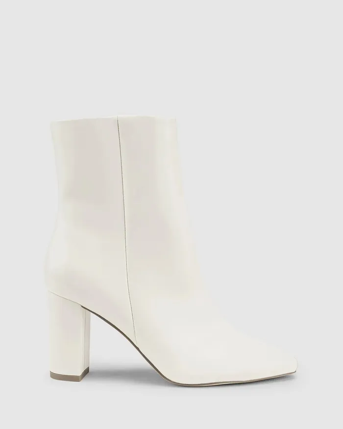 Ankle Boots NOVO Shoes Women HOLLIE CREAM