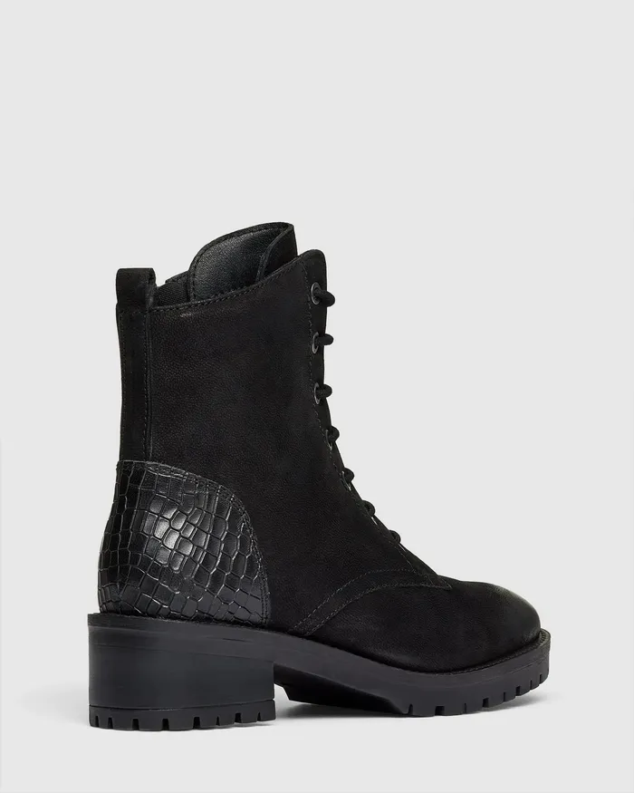 Ankle Boots NOVO Shoes Women TIMBERLAKE BLACK
