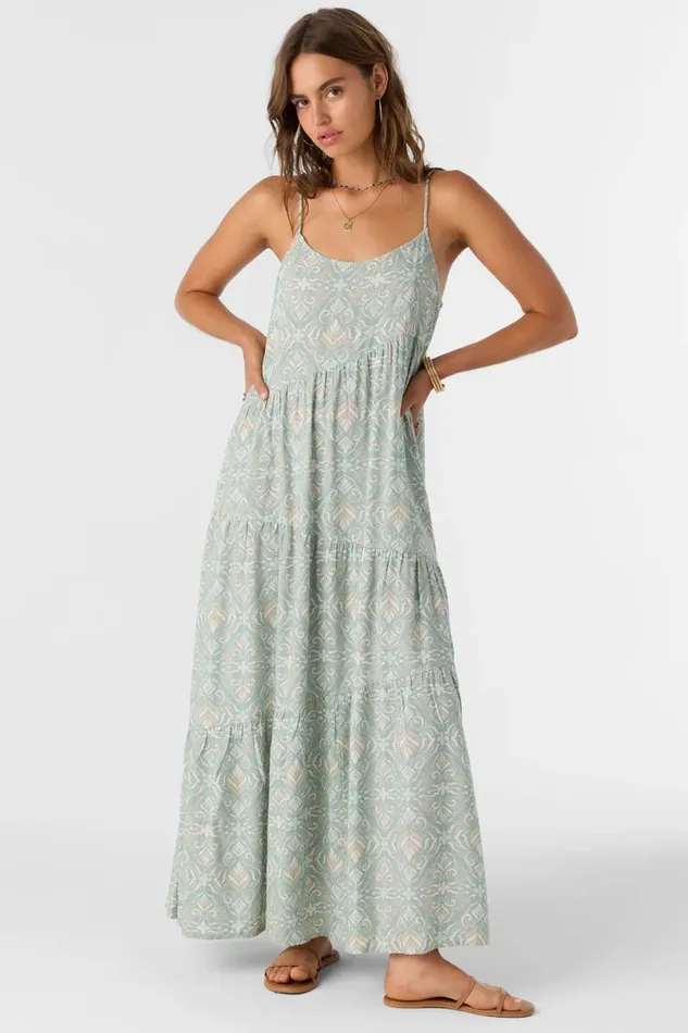 ARIETTE MARIA TILE MAXI DRESS Women O039NEILL Clothing