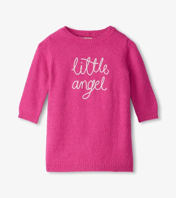 Baby and Toddler Girls Little Angel ALine Sweater Dress Hatley
