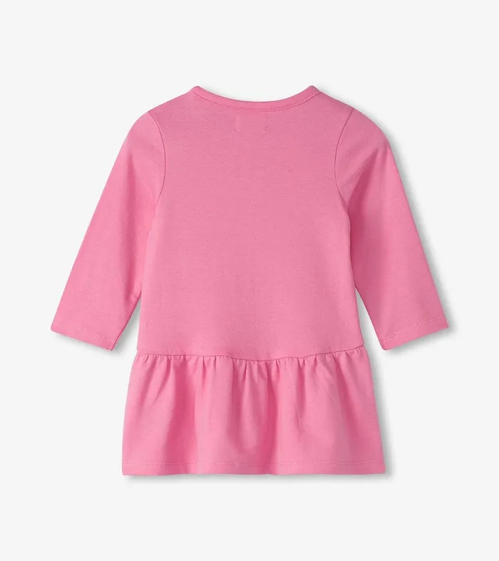 Baby and Toddler Girls Rainbow Cloud Flounce Skirt Dress Hatley
