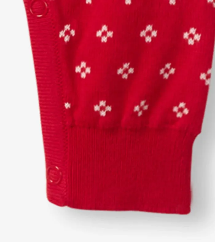 Baby Deer Fairisle Sweater Onesie Hatley