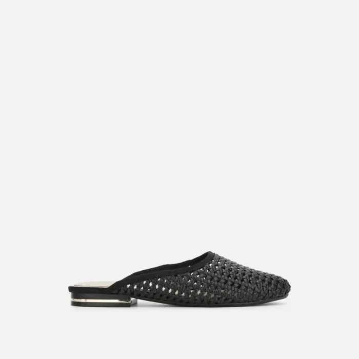 Balance Woven Mule Black Women Kenneth Cole Flats