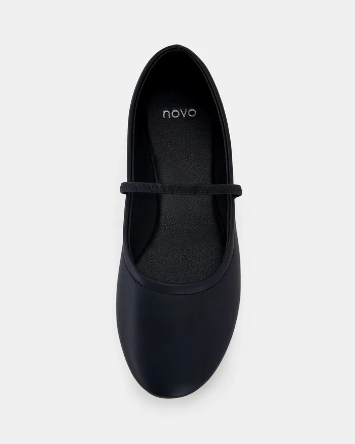 Ballet Flats CALABRIA BLACK Ballet Flats 8211 NOVO Shoes Women