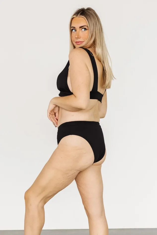 Baltic Born Bikini Women Formentera High Waist Bikini Bottom Black Baltic Born Bikini Women Formentera High Waist Bikini Bottom Black