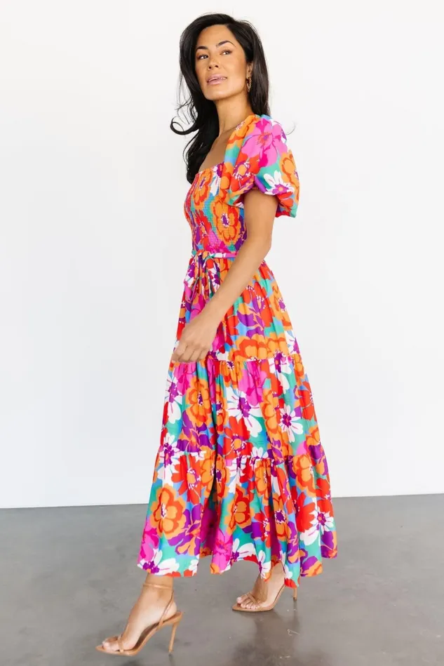 Baltic Born Maxi Dresses Women Mazatlan Maxi Dress Multi Floral Baltic Born Maxi Dresses Women Mazatlan Maxi Dress Multi Floral