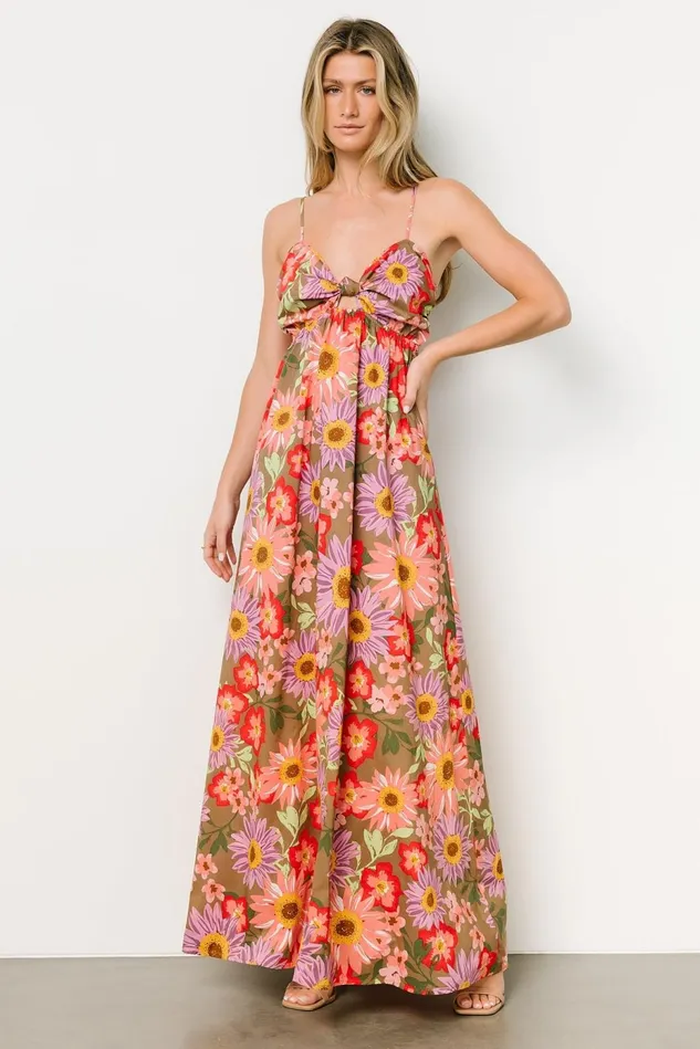 Baltic Born Maxi Dresses Women Rosalee Maxi Dress Flower Multi Baltic Born Maxi Dresses Women Rosalee Maxi Dress Flower Multi