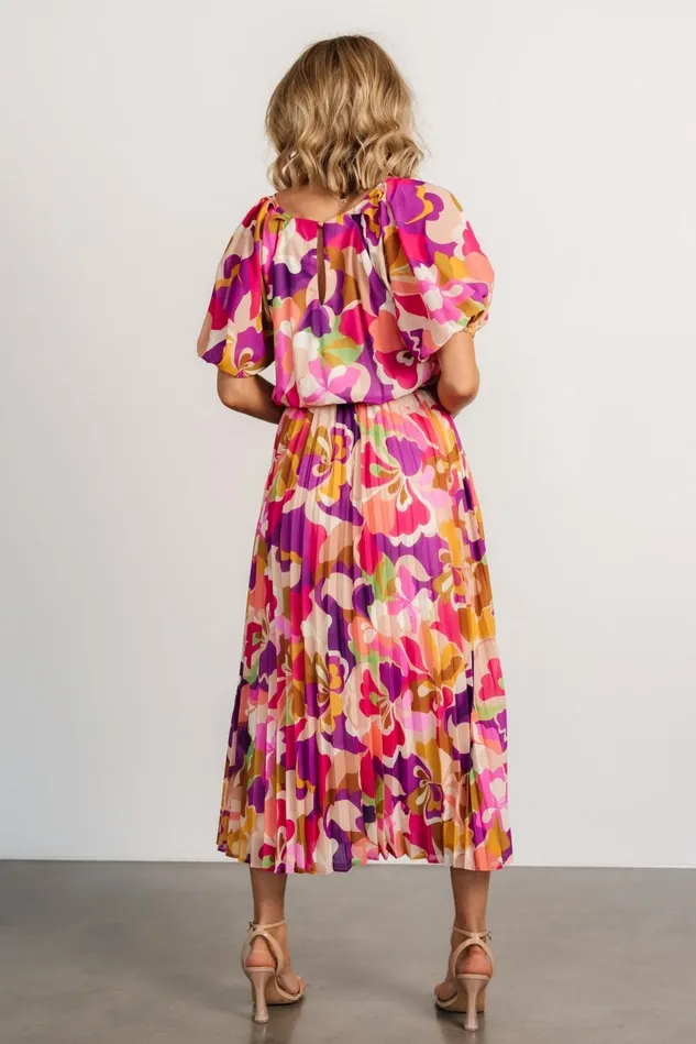 Baltic Born Midi Dresses Women Maven Midi Dress Multi Print Baltic Born Midi Dresses Women Maven Midi Dress Multi Print