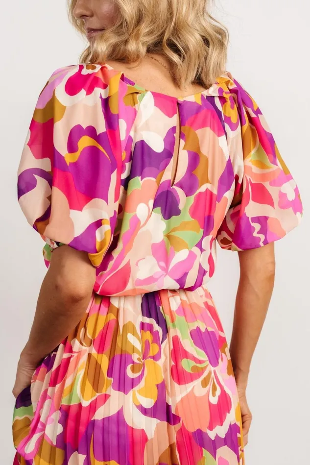 Baltic Born Midi Dresses Women Maven Midi Dress Multi Print Baltic Born Midi Dresses Women Maven Midi Dress Multi Print