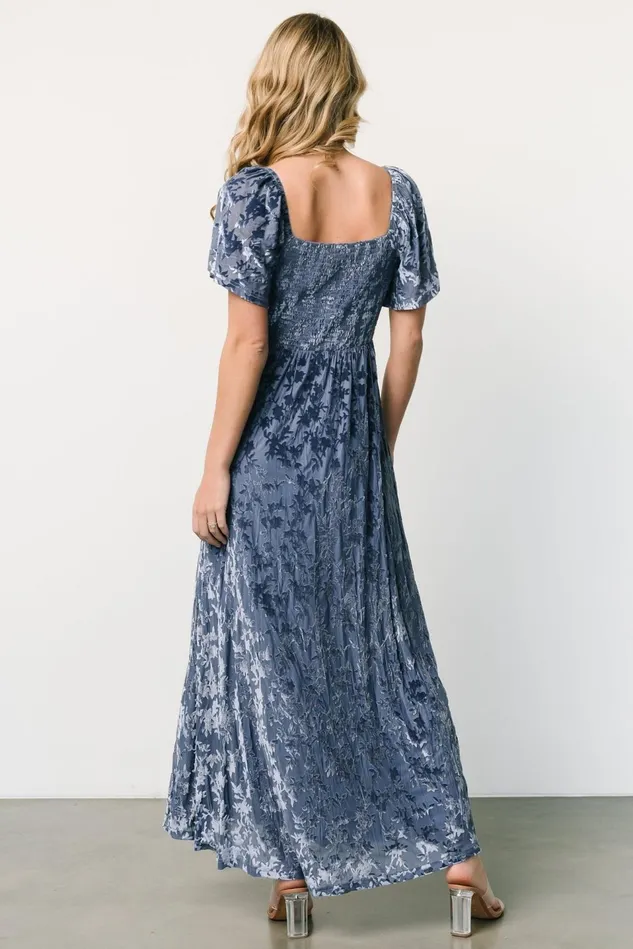 Baltic Born Mother Of The Bride Women Everley Velvet Maxi Dress Whisper Blue Baltic Born Mother Of The Bride Women Everley Velvet Maxi Dress Whisper Blue