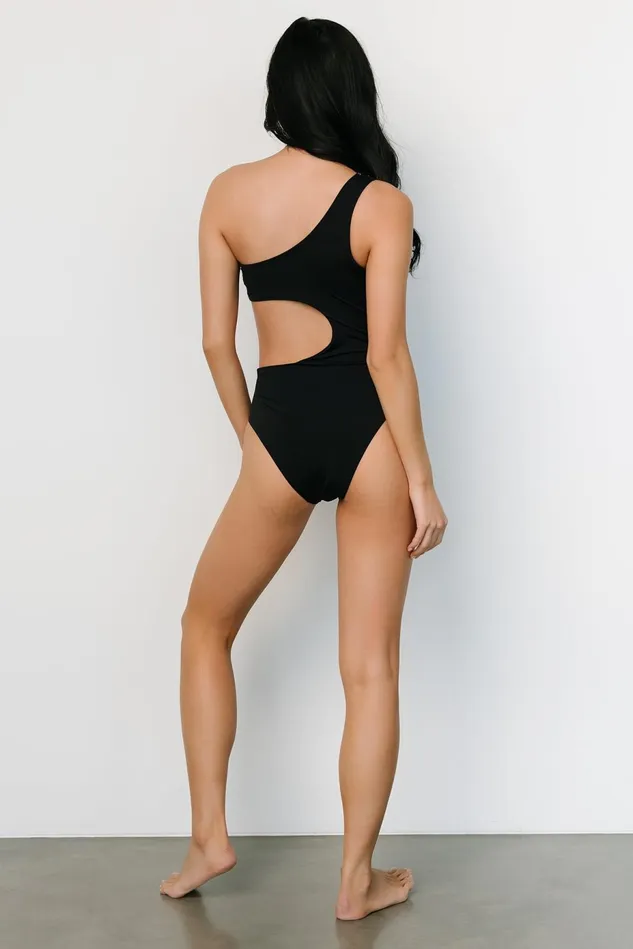 Baltic Born One Piece Women Treasure CutOut One Piece Black Sand Baltic Born One Piece Women Treasure CutOut One Piece Black Sand