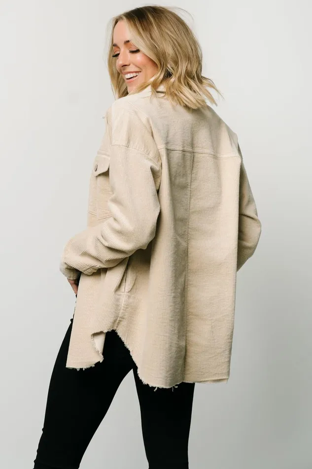 Baltic Born Outerwear Women Greeley Corduroy Jacket Sand Baltic Born Outerwear Women Greeley Corduroy Jacket Sand